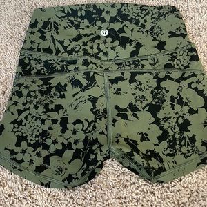 Green and Black lulu spandex! RARE PATTERN